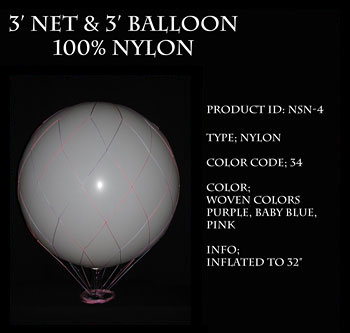 Designer Nets Balloon Nets