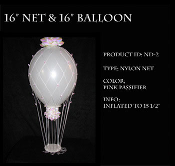 Designer Nets Balloon Nets